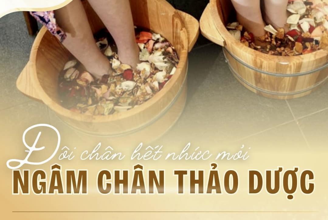 NGÂM CHÂN THẢO DƯỢC TẠI SEN SPA