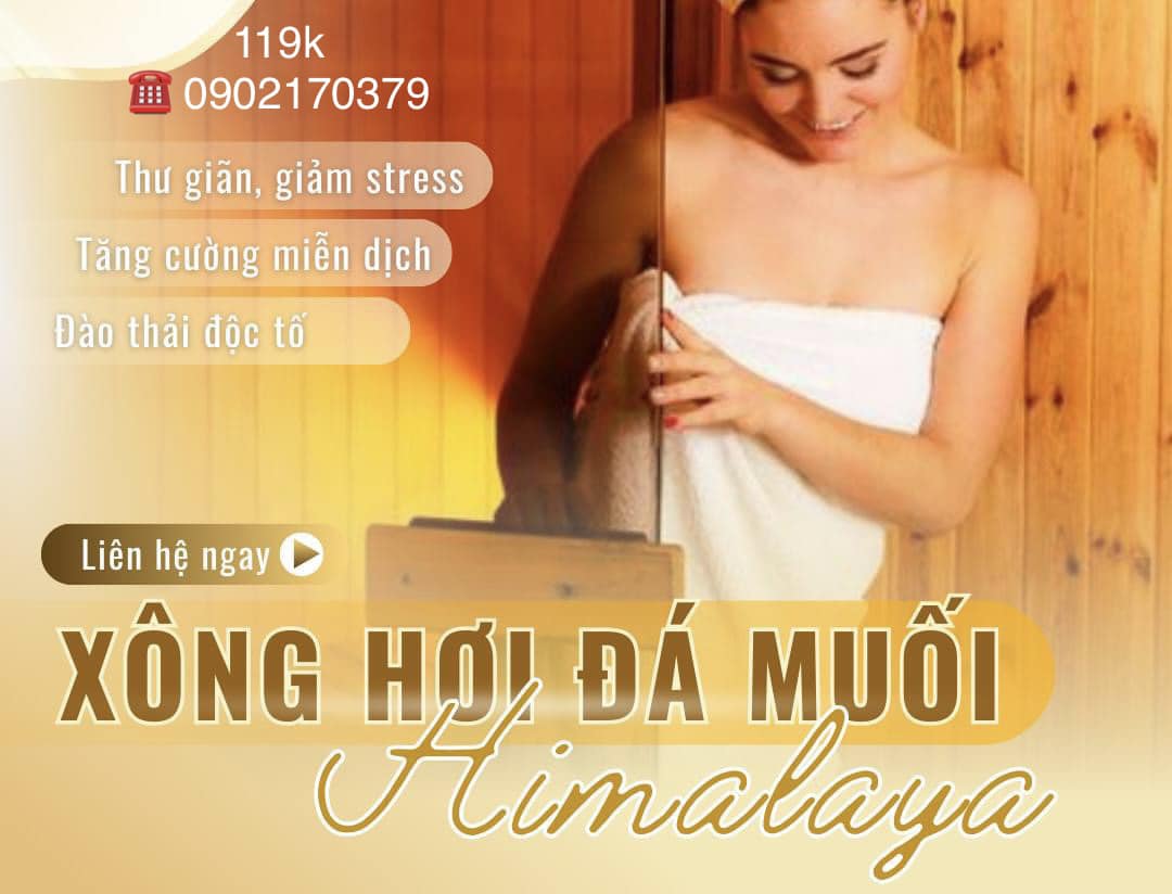 Xông Hơi Đá Muối Himalaya Tại Sen Spa