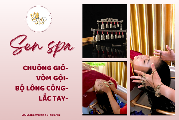 CHUÔNG GIÓ- VÒM GÔI- BỘ LÔNG CÔNG- LẮC TAY